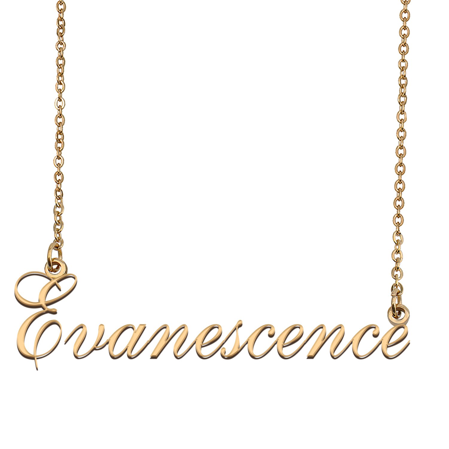 Customized Name Necklace 18K Gold Plated Jewelry Gift for Girlfriend for Her Kennedi