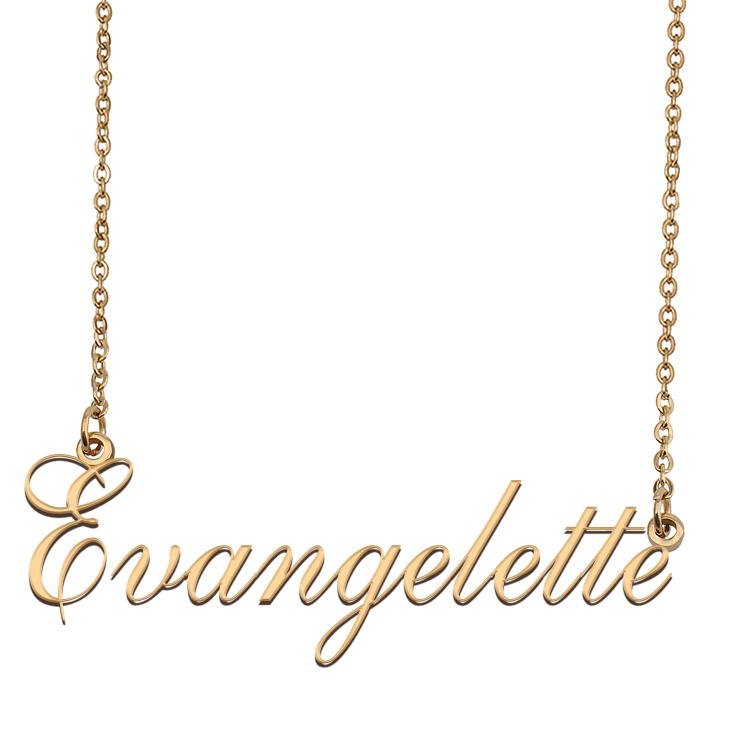 Customized Name Necklace 18K Gold Plated Jewelry Gift for Girlfriend for Her Kennedra