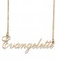 Customized Name Necklace 18K Gold Plated Jewelry Gift for Girlfriend for Her Kennedra