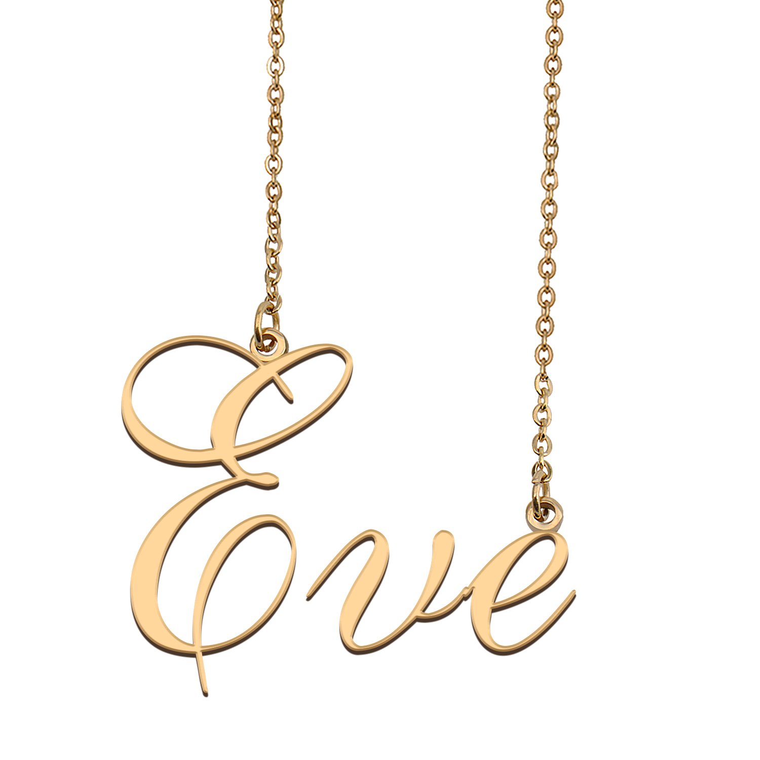 Customized Name Necklace 18K Gold Plated Jewelry Gift for Girlfriend for Her Kennesha