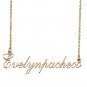 Customized Name Necklace 18K Gold Plated Jewelry Gift for Girlfriend for Her Kennisha