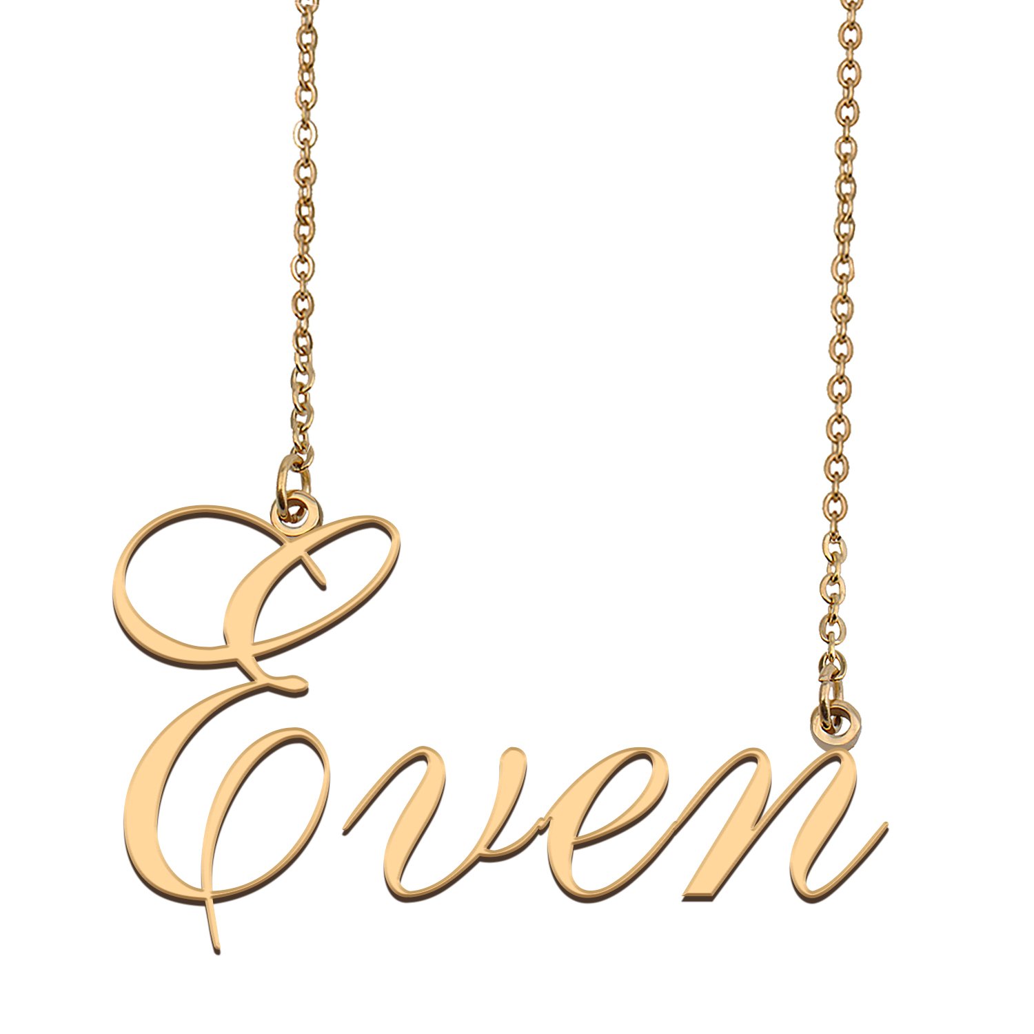 Customized Name Necklace 18K Gold Plated Jewelry Gift for Girlfriend for Her Kenny