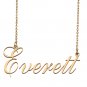 Customized Name Necklace 18K Gold Plated Jewelry Gift for Girlfriend for Her Keno