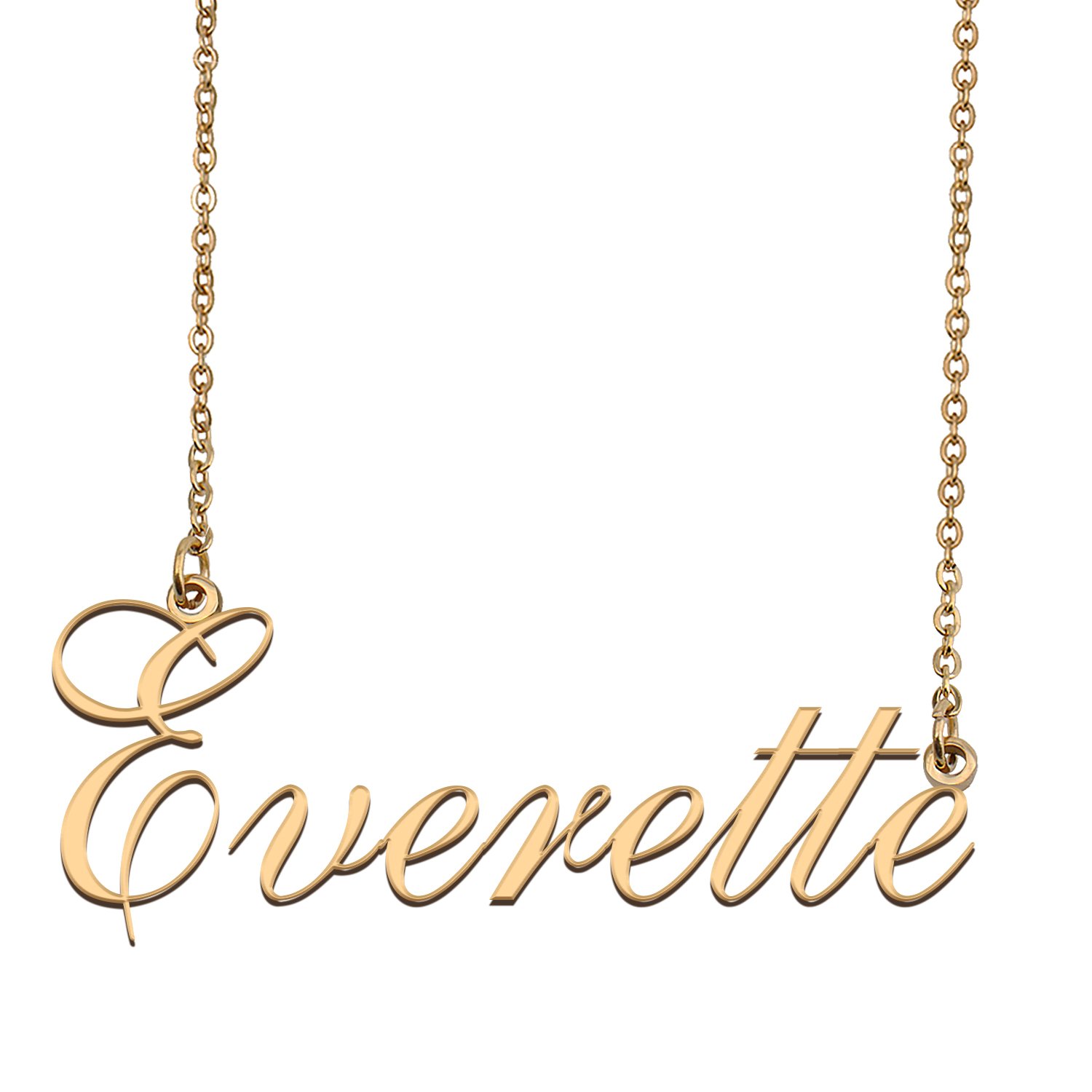Customized Name Necklace 18K Gold Plated Jewelry Gift for Girlfriend for Her Kenroy