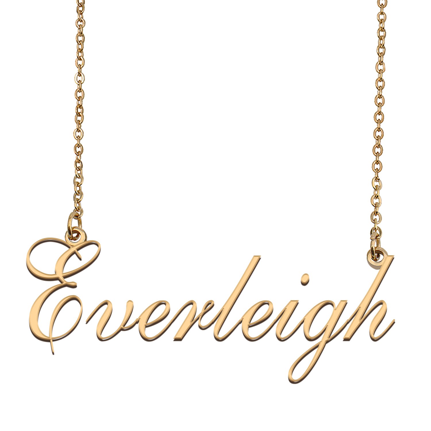 Customized Name Necklace 18K Gold Plated Jewelry Gift for Girlfriend for Her Kensly