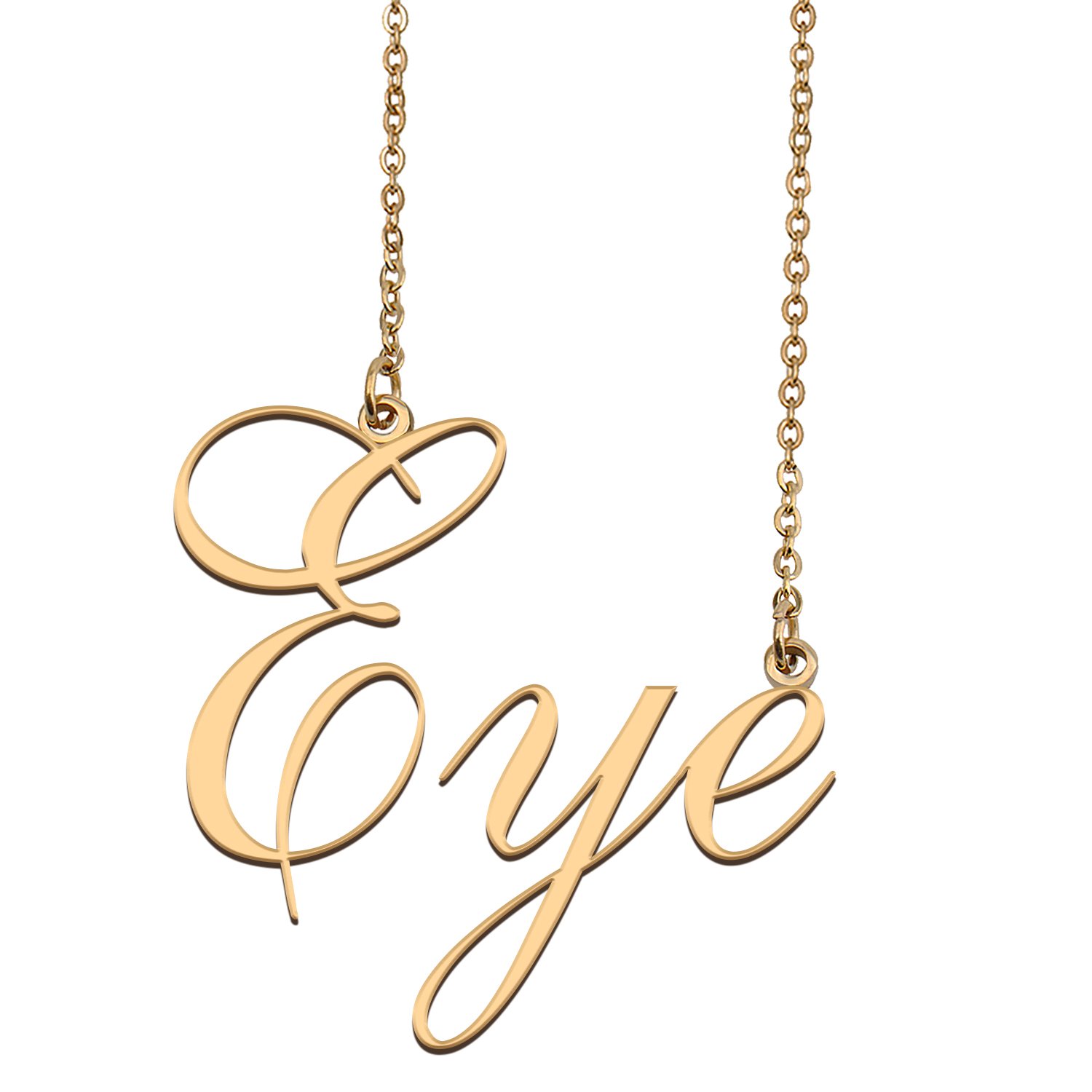 Customized Name Necklace 18K Gold Plated Jewelry Gift for Girlfriend for Her Kenzie