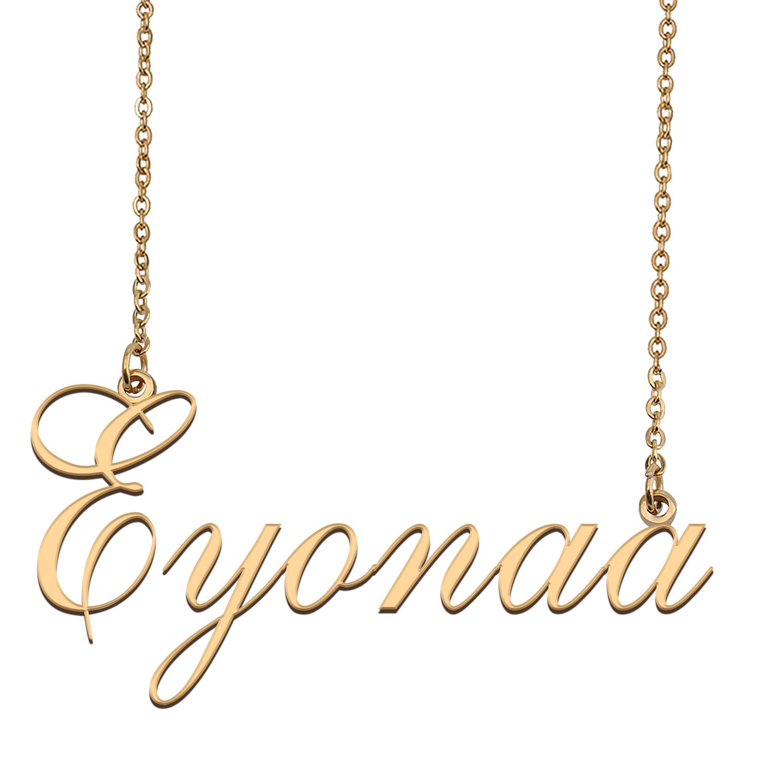 Customized Name Necklace 18K Gold Plated Jewelry Gift for Girlfriend for Her Kenzington
