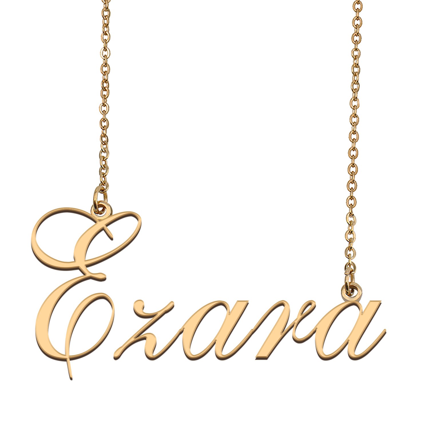 Customized Name Necklace 18K Gold Plated Jewelry Gift for Girlfriend for Her Keona
