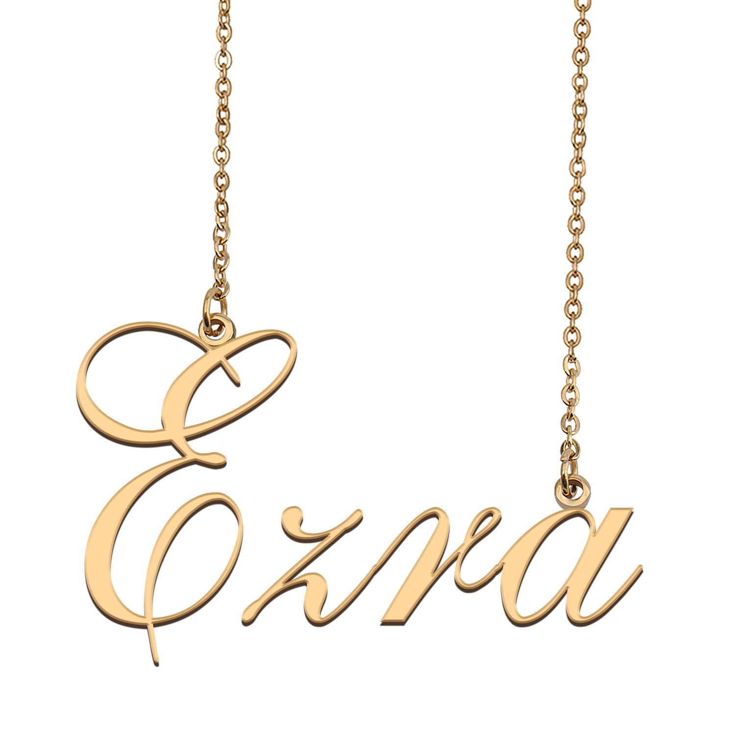 Customized Name Necklace 18K Gold Plated Jewelry Gift for Girlfriend for Her Keondre
