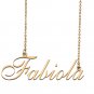 Customized Name Necklace 18K Gold Plated Jewelry Gift for Girlfriend for Her Kerby