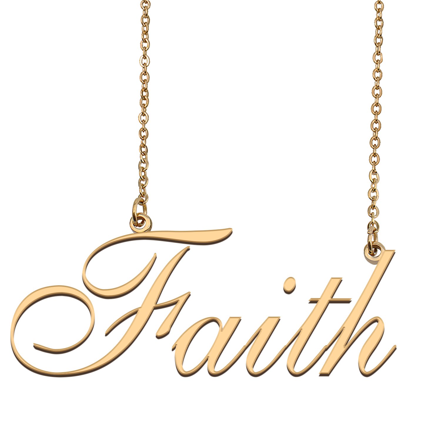 Customized Name Necklace 18K Gold Plated Jewelry Gift for Girlfriend for Her Kerianna