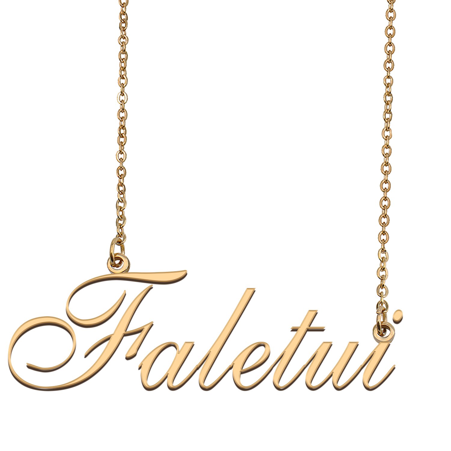 Customized Name Necklace 18K Gold Plated Jewelry Gift for Girlfriend for Her Kerrington