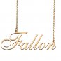 Customized Name Necklace 18K Gold Plated Jewelry Gift for Girlfriend for Her Kerry
