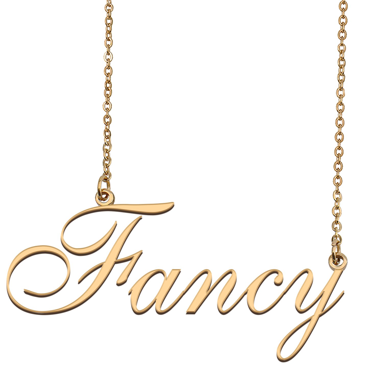 Customized Name Necklace 18K Gold Plated Jewelry Gift for Girlfriend for Her Kesaia