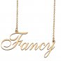 Customized Name Necklace 18K Gold Plated Jewelry Gift for Girlfriend for Her Kesaia