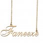 Customized Name Necklace 18K Gold Plated Jewelry Gift for Girlfriend for Her Kesean