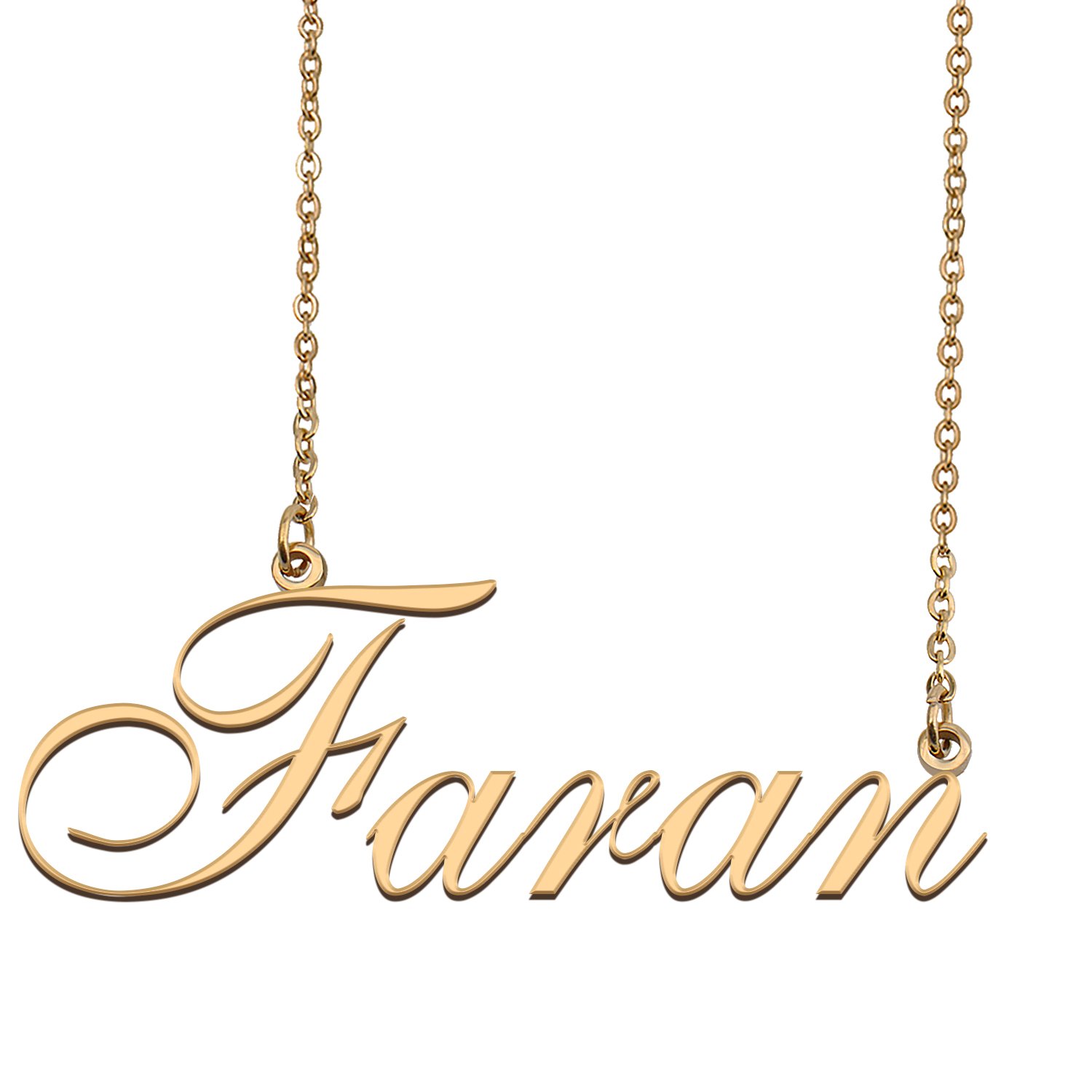 Customized Name Necklace 18K Gold Plated Jewelry Gift for Girlfriend for Her Keshia