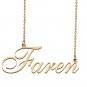 Personalized Stainless Steel Name Necklace Jewelry for Womens Keshon
