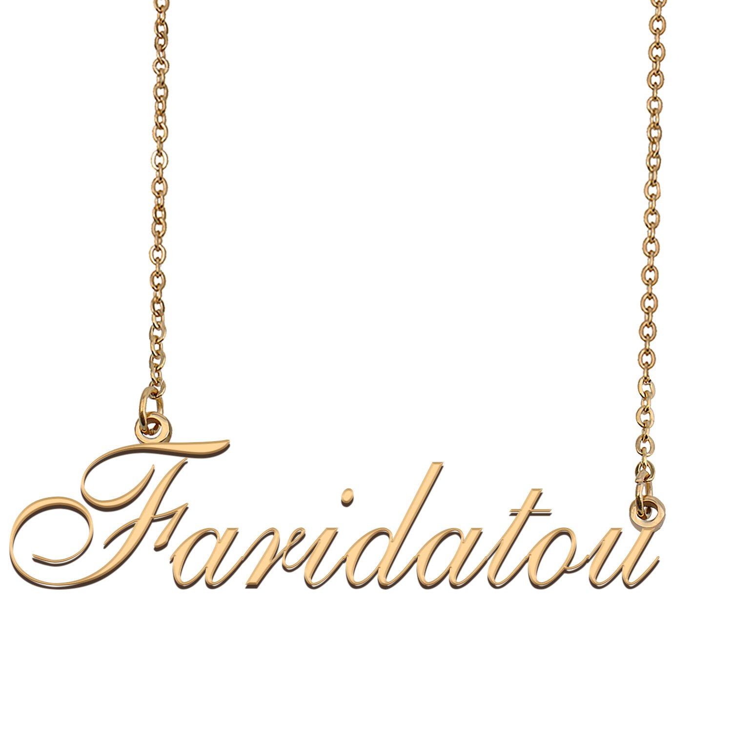 Personalized Stainless Steel Name Necklace Jewelry for Womens Keta