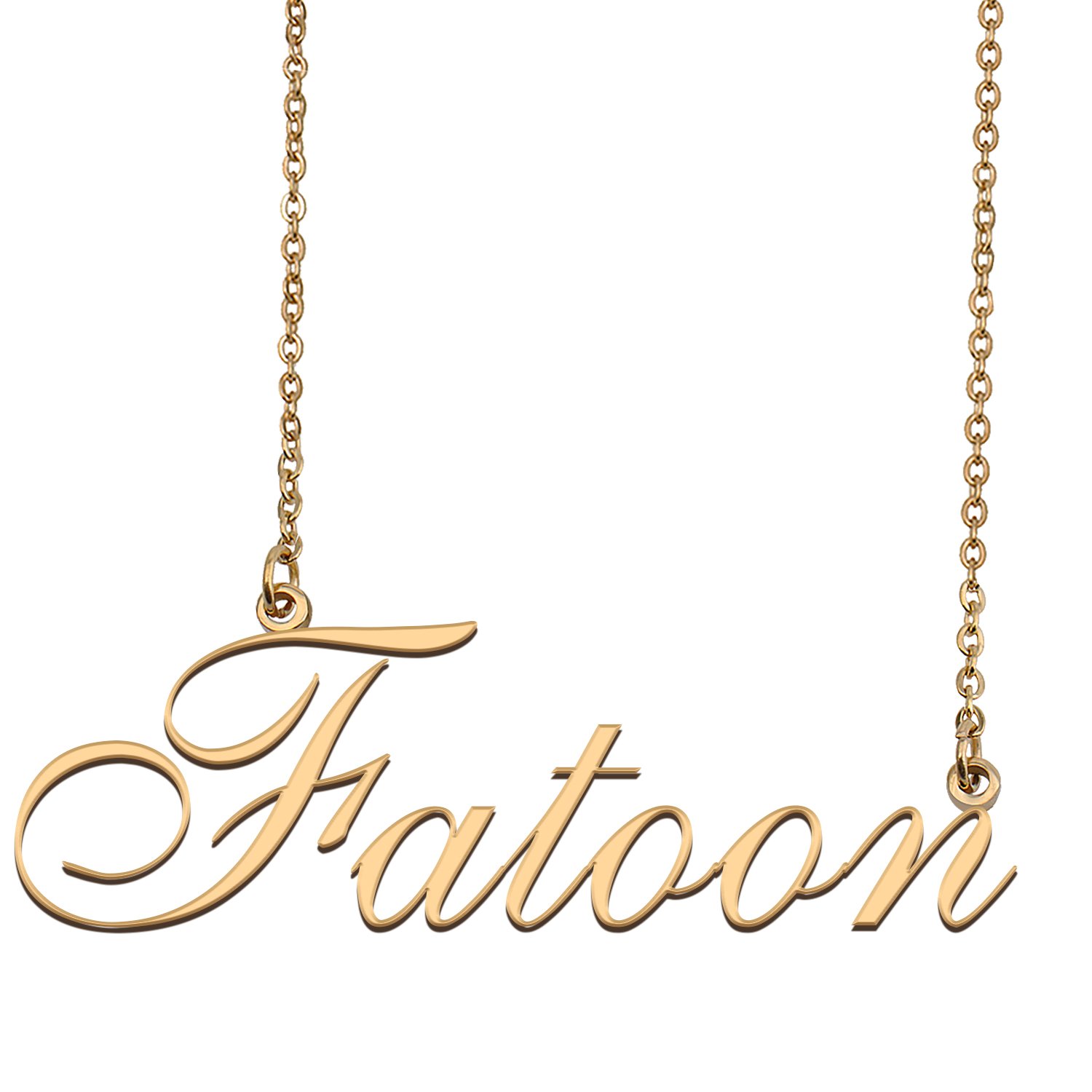Personalized Stainless Steel Name Necklace Jewelry for Womens Keyazhia