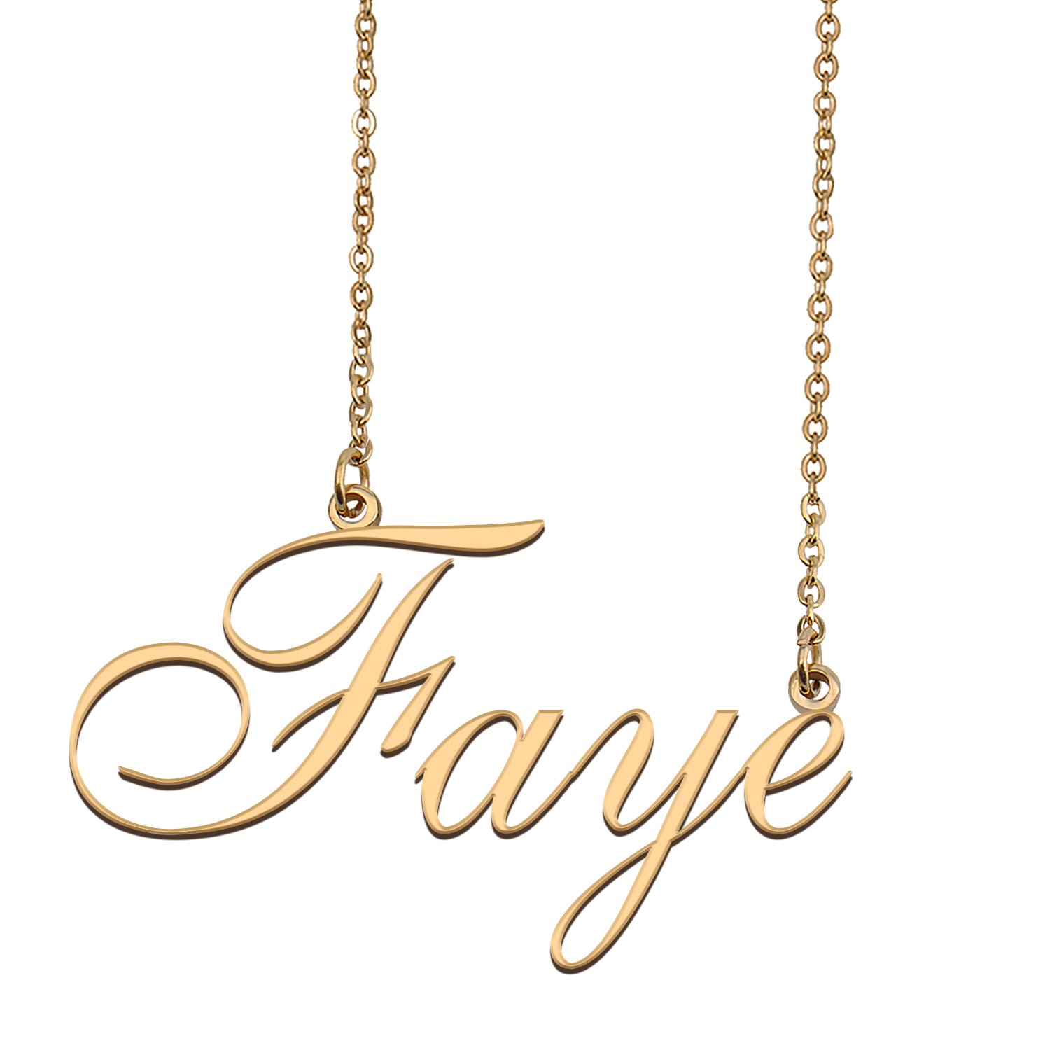 Personalized Stainless Steel Name Necklace Jewelry for Womens Keyontay