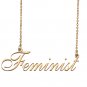 Personalized Stainless Steel Name Necklace Jewelry for Womens Khaii