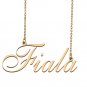 Personalized Stainless Steel Name Necklace Jewelry for Womens Khaliq