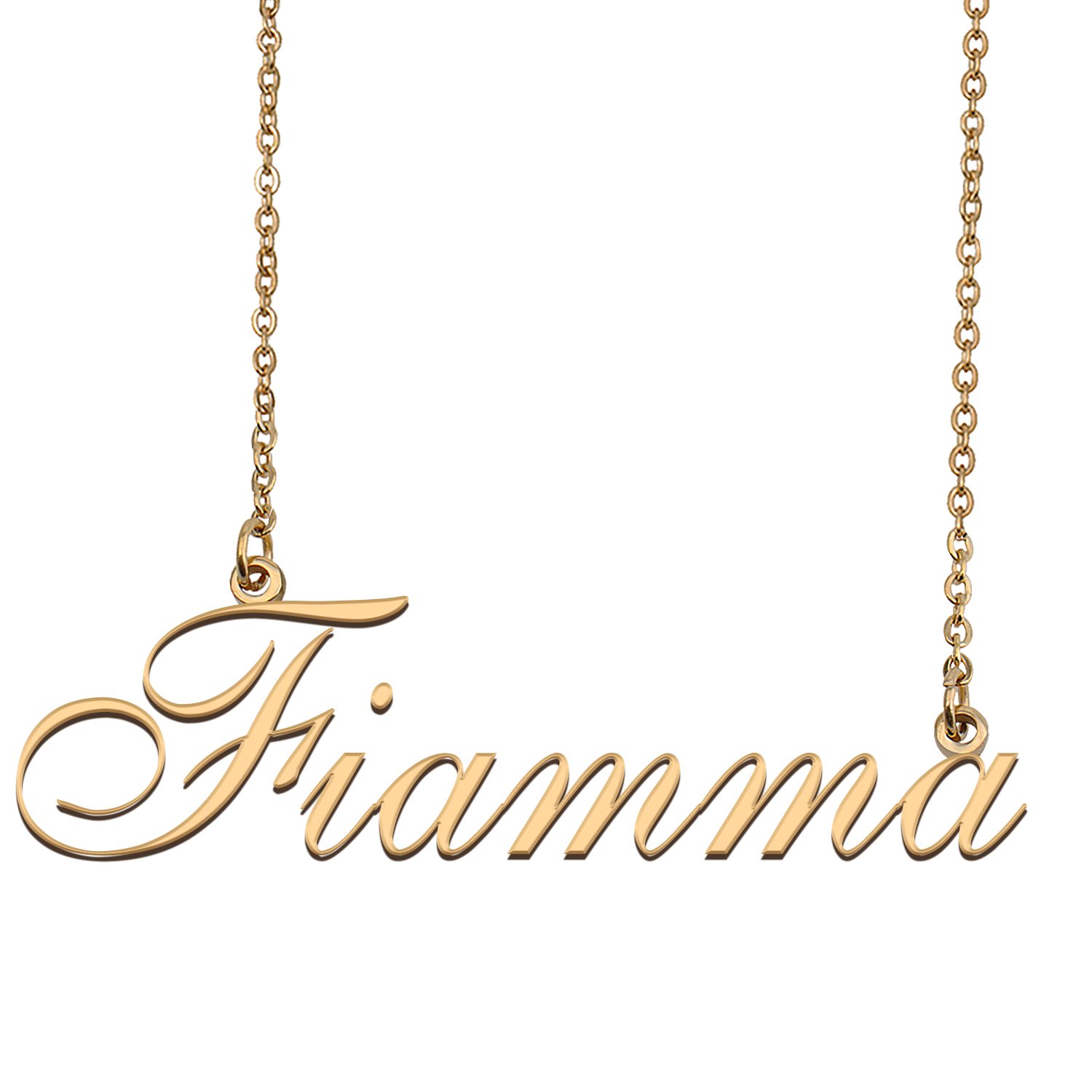 Personalized Stainless Steel Name Necklace Jewelry for Womens Khaliya