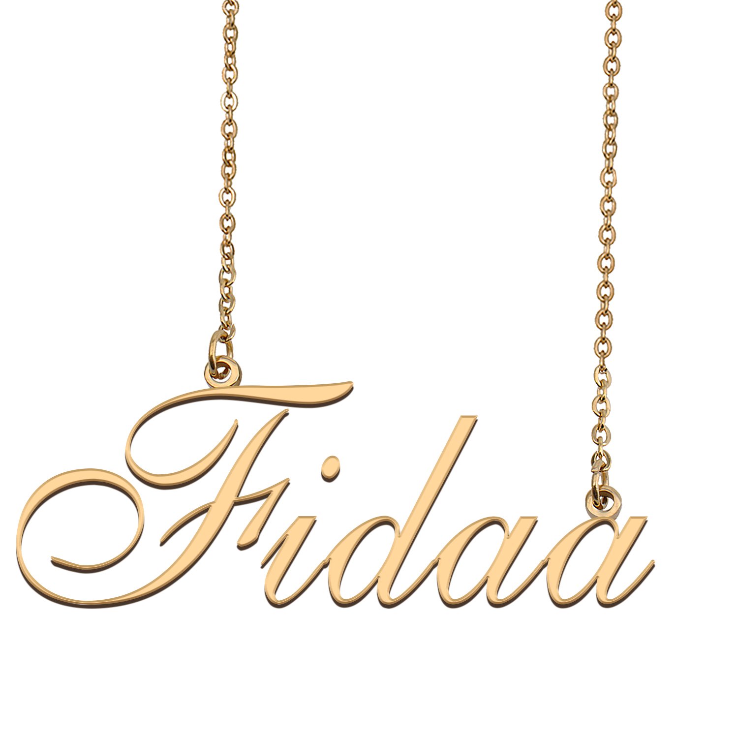 Personalized Stainless Steel Name Necklace Jewelry for Womens Khalyja
