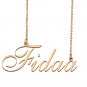 Personalized Stainless Steel Name Necklace Jewelry for Womens Khalyja