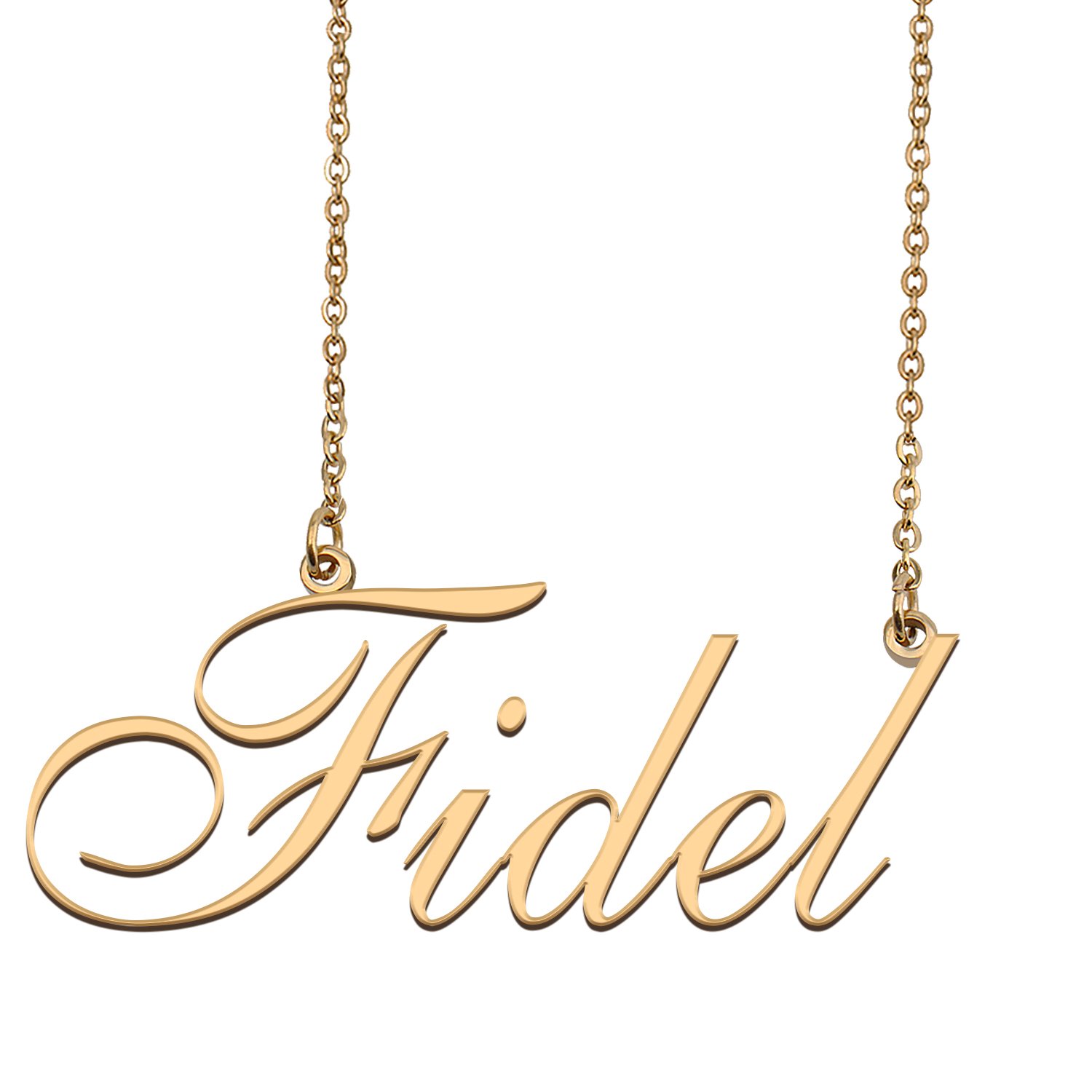 Personalized Stainless Steel Name Necklace Jewelry for Womens Khamille