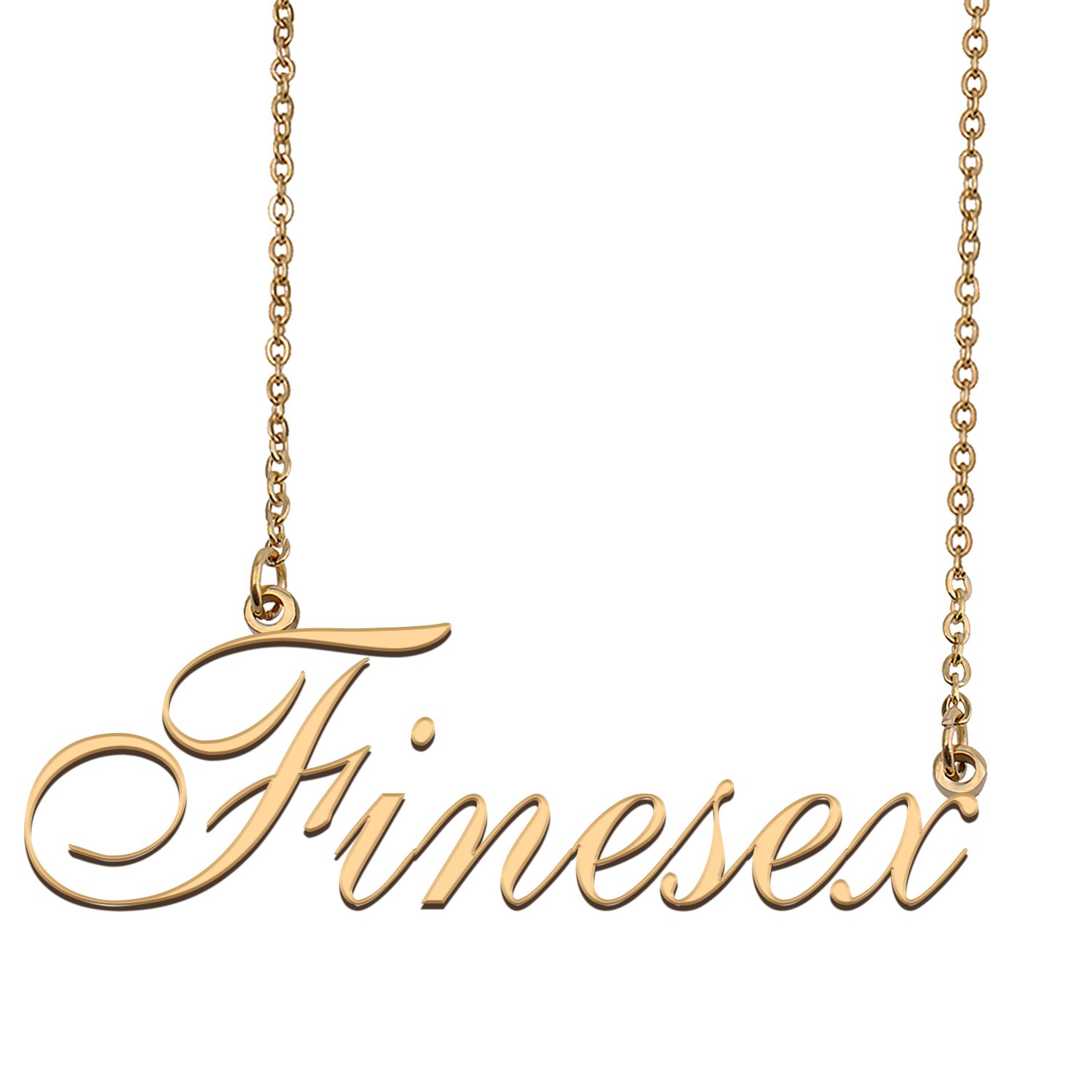 Personalized Stainless Steel Name Necklace Jewelry for Womens Khelanni