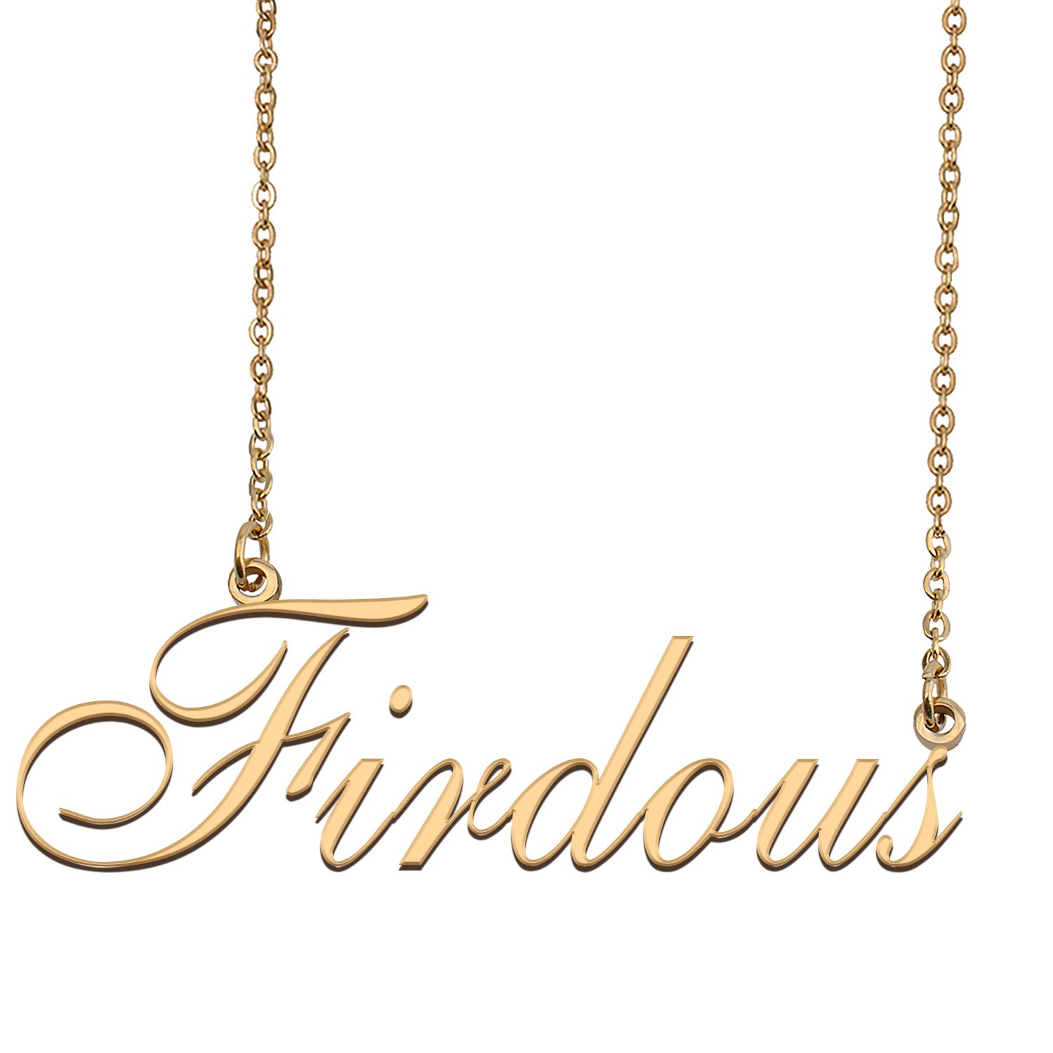 Personalized Stainless Steel Name Necklace Jewelry for Womens Khristian
