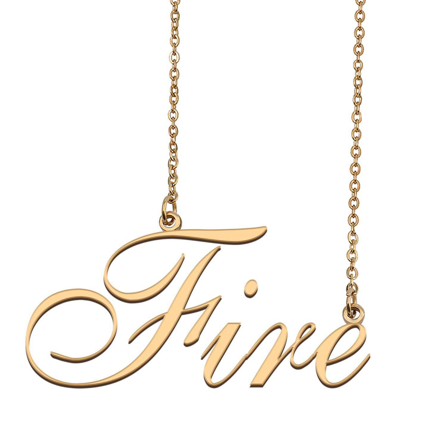 Personalized Stainless Steel Name Necklace Jewelry for Womens Khristie
