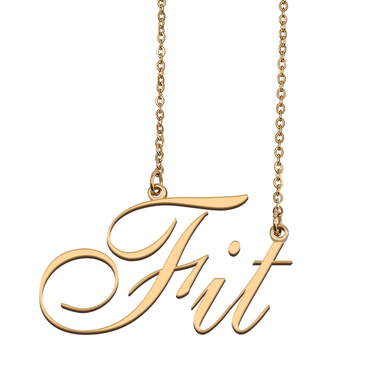 Personalized Stainless Steel Name Necklace Jewelry for Womens Khyani