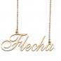 Personalized Stainless Steel Name Necklace Jewelry for Womens Kiamondi