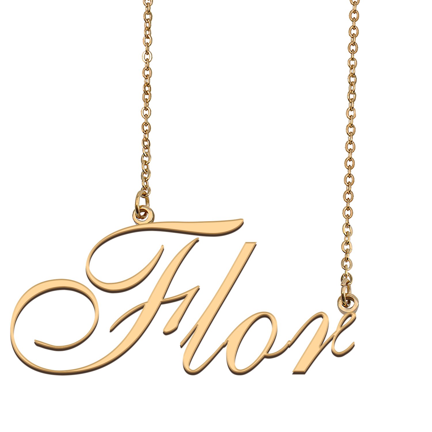 Personalized Stainless Steel Name Necklace Jewelry for Womens Kiaosha