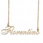 Personalized Stainless Steel Name Necklace Jewelry for Womens Kiauna