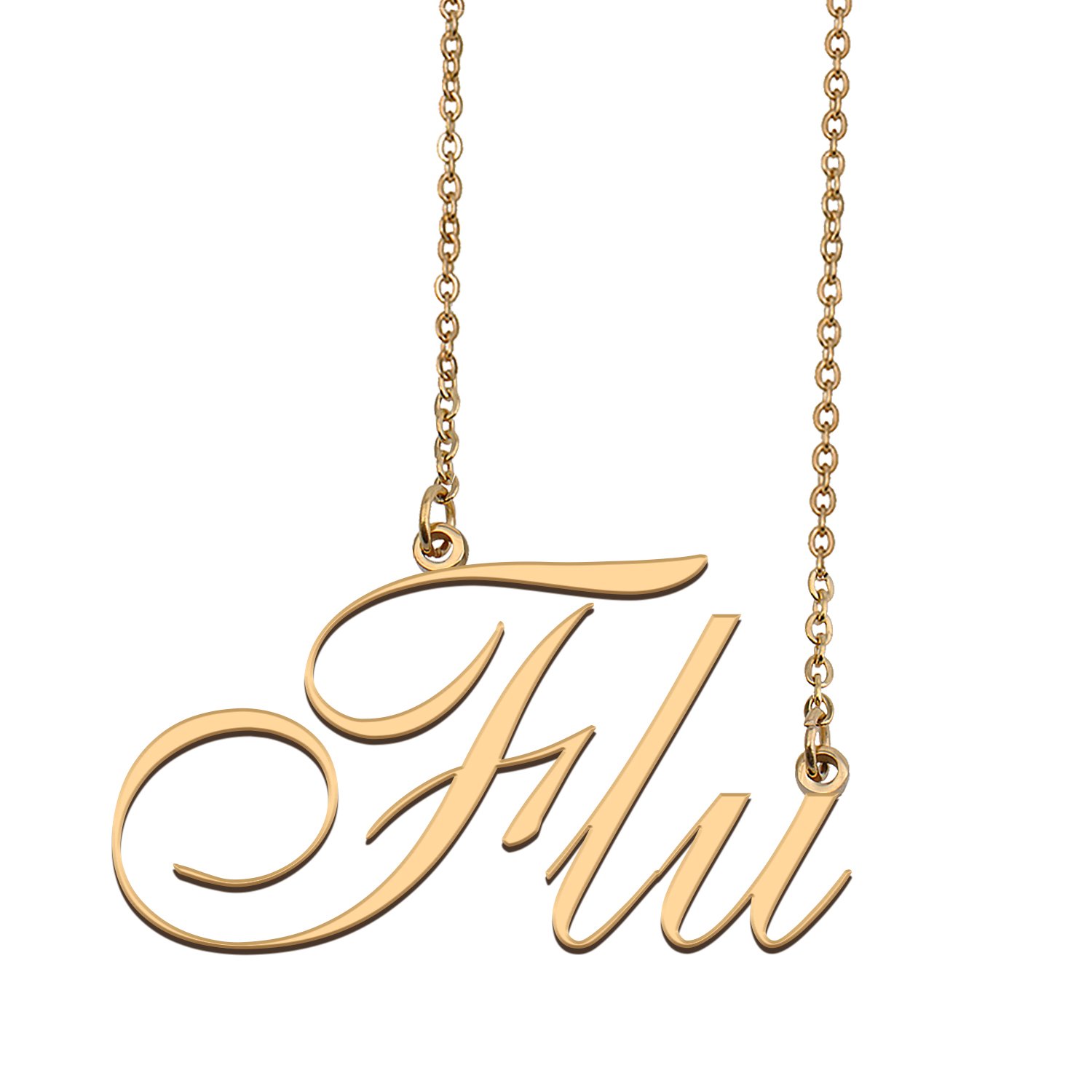 Personalized Stainless Steel Name Necklace Jewelry for Womens Kiela