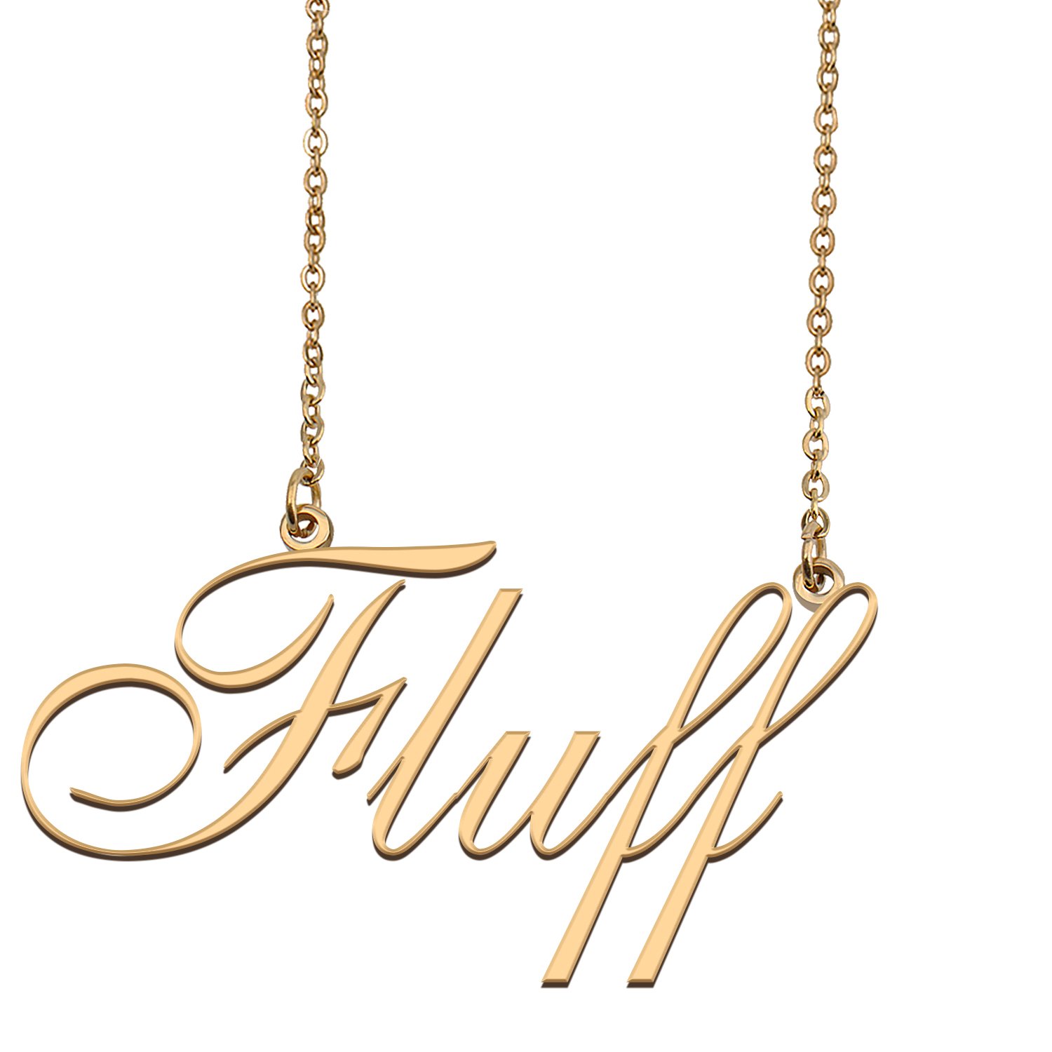 Personalized Stainless Steel Name Necklace Jewelry for Womens Kienzee