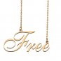 Personalized Stainless Steel Name Necklace Jewelry for Womens Kinnidy