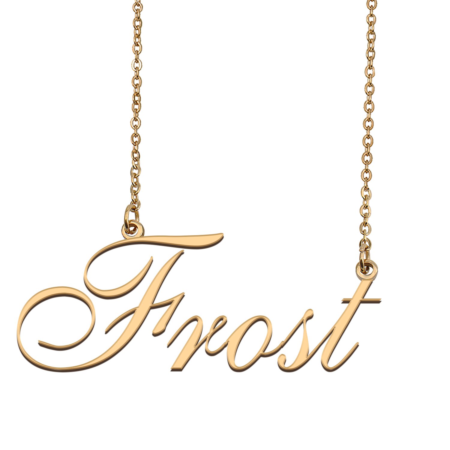 Personalized Stainless Steel Name Necklace Jewelry for Womens Kinzley
