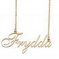 Personalized Stainless Steel Name Necklace Jewelry for Womens Kipper