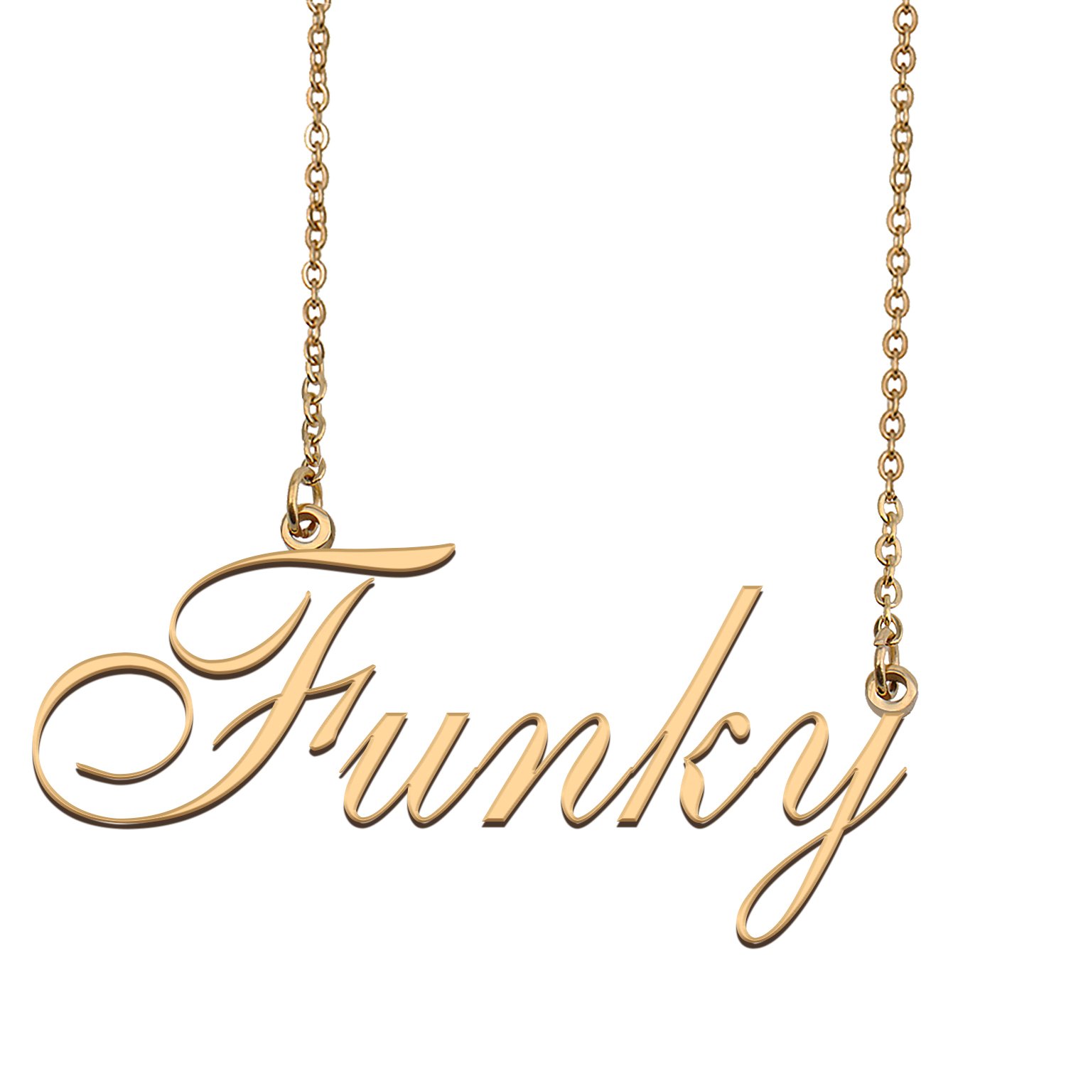 Personalized Stainless Steel Name Necklace Jewelry for Womens Kirstyn