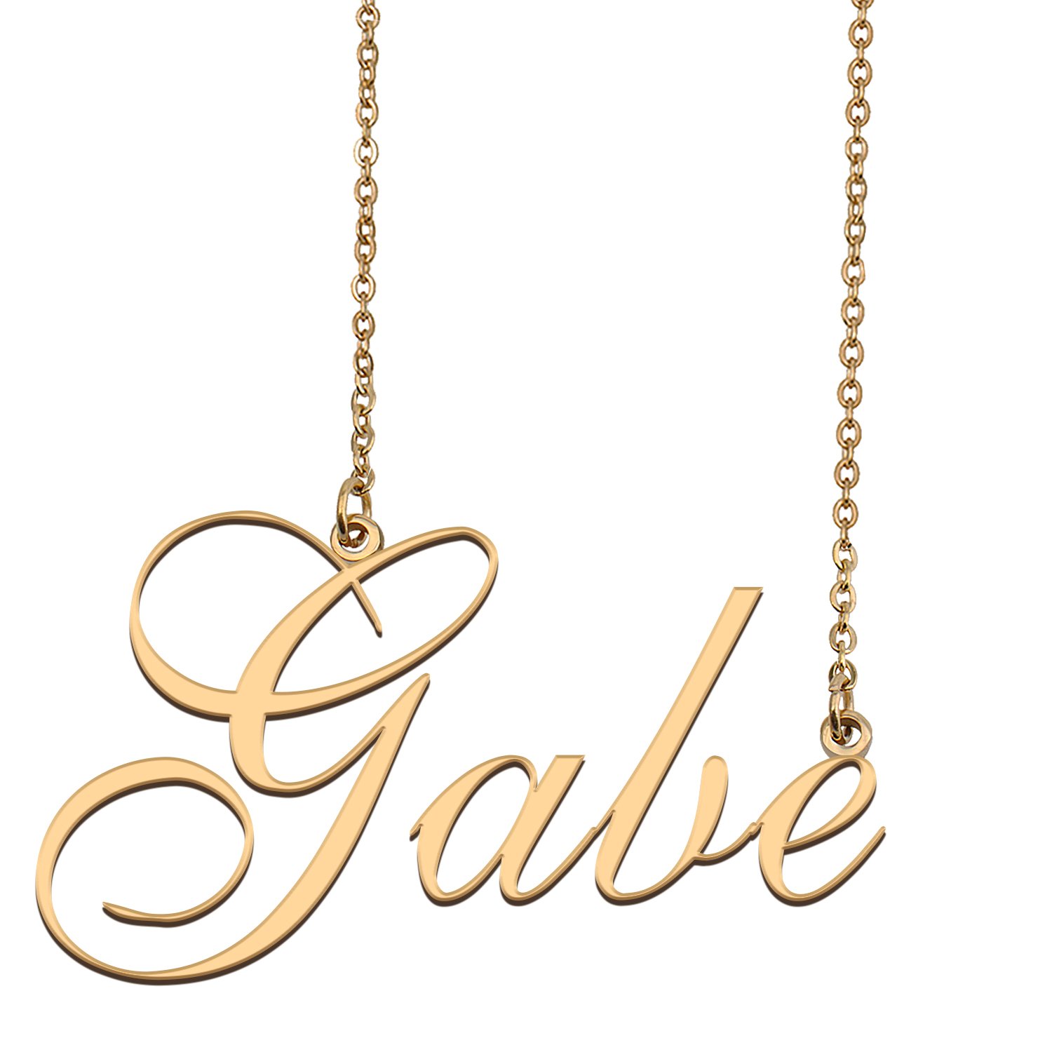 Personalized Stainless Steel Name Necklace Jewelry for Womens Kissarria