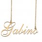 Personalized Stainless Steel Name Necklace Jewelry for Womens Kit