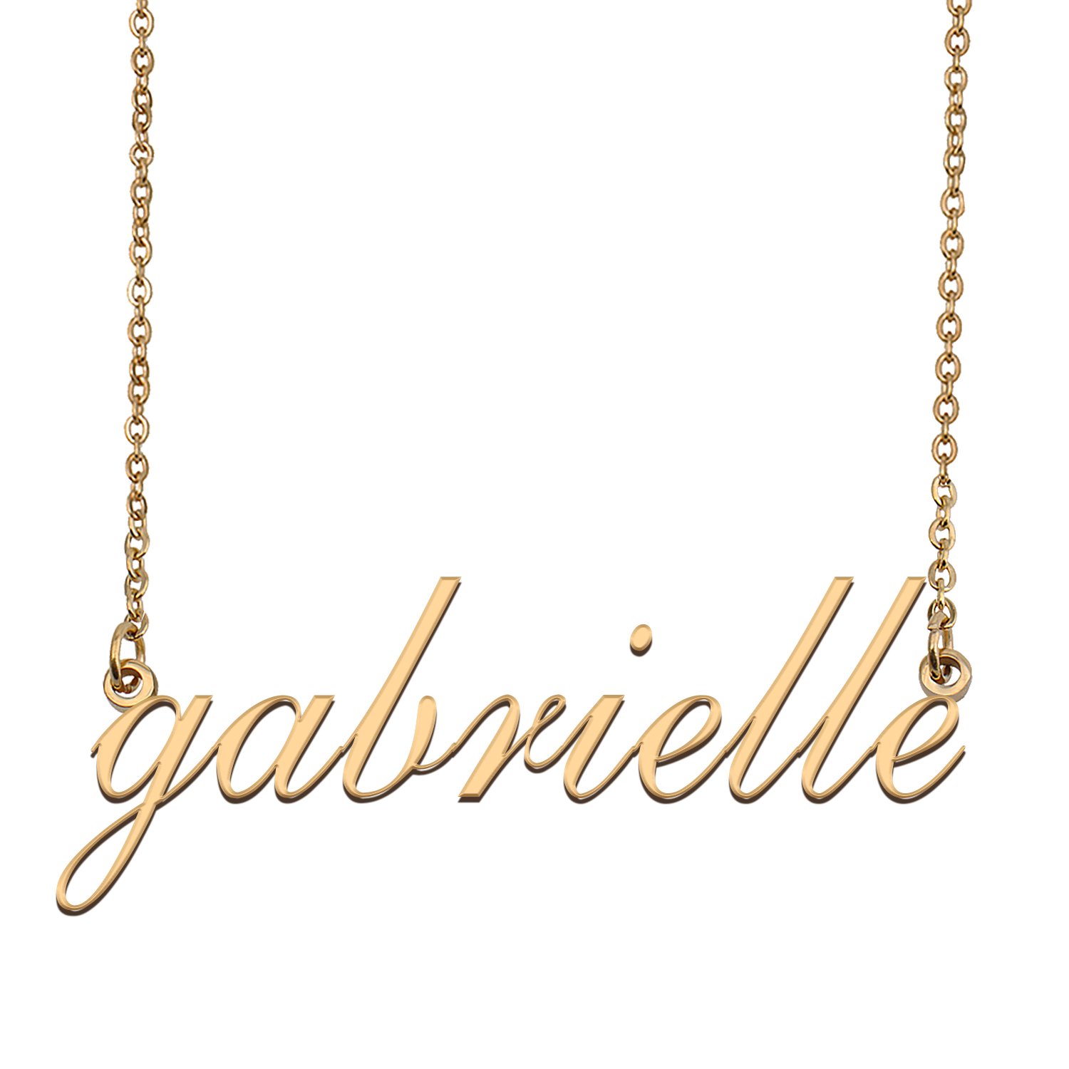 Personalized Stainless Steel Name Necklace Jewelry for Womens Kitterdy