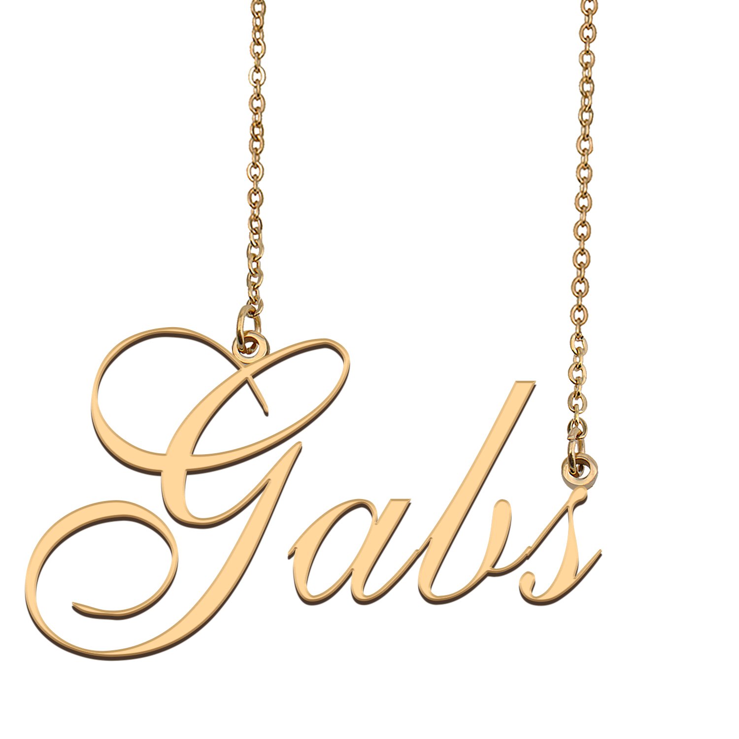 Personalized Stainless Steel Name Necklace Jewelry for Womens Kittie