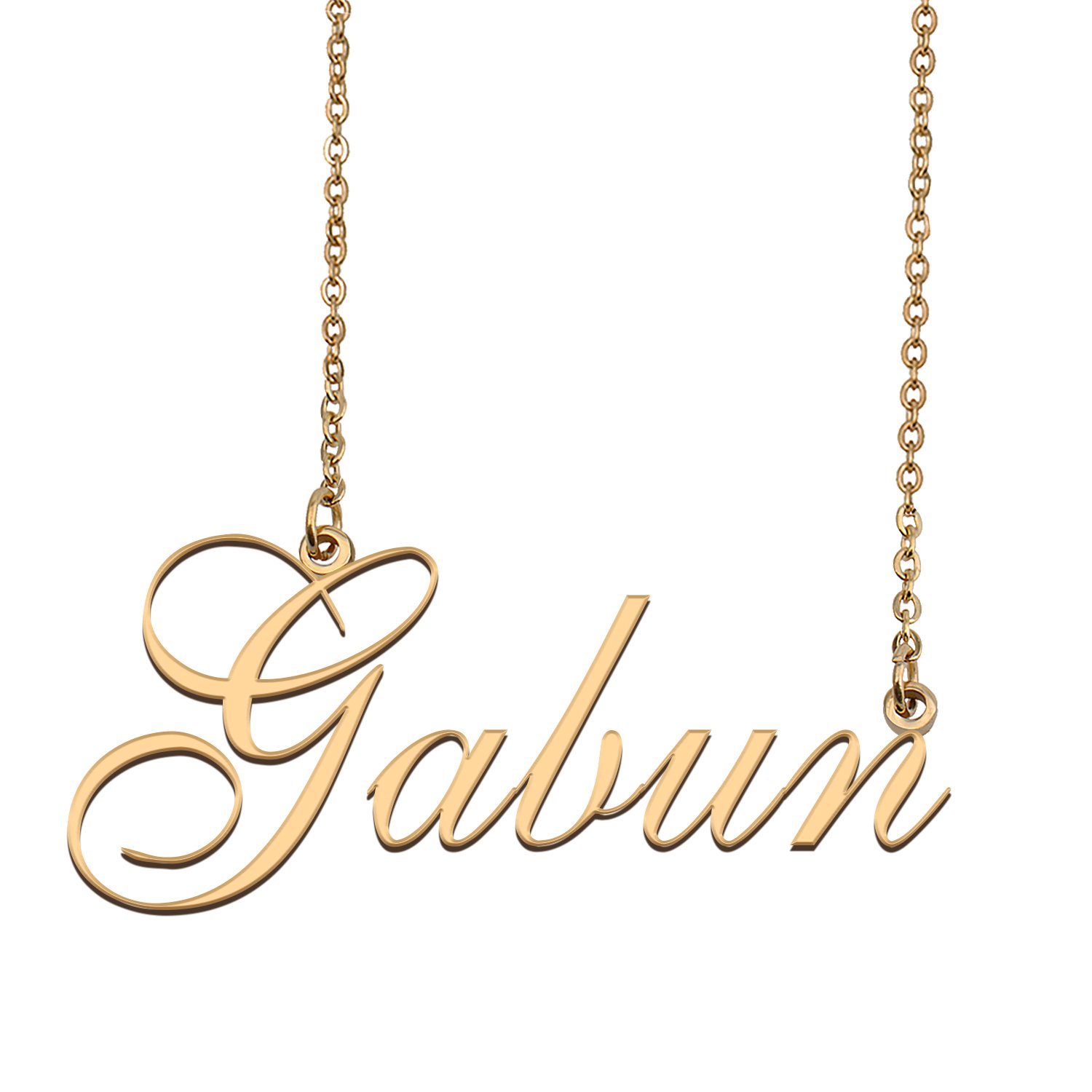 Personalized Stainless Steel Name Necklace Jewelry for Womens Kitty