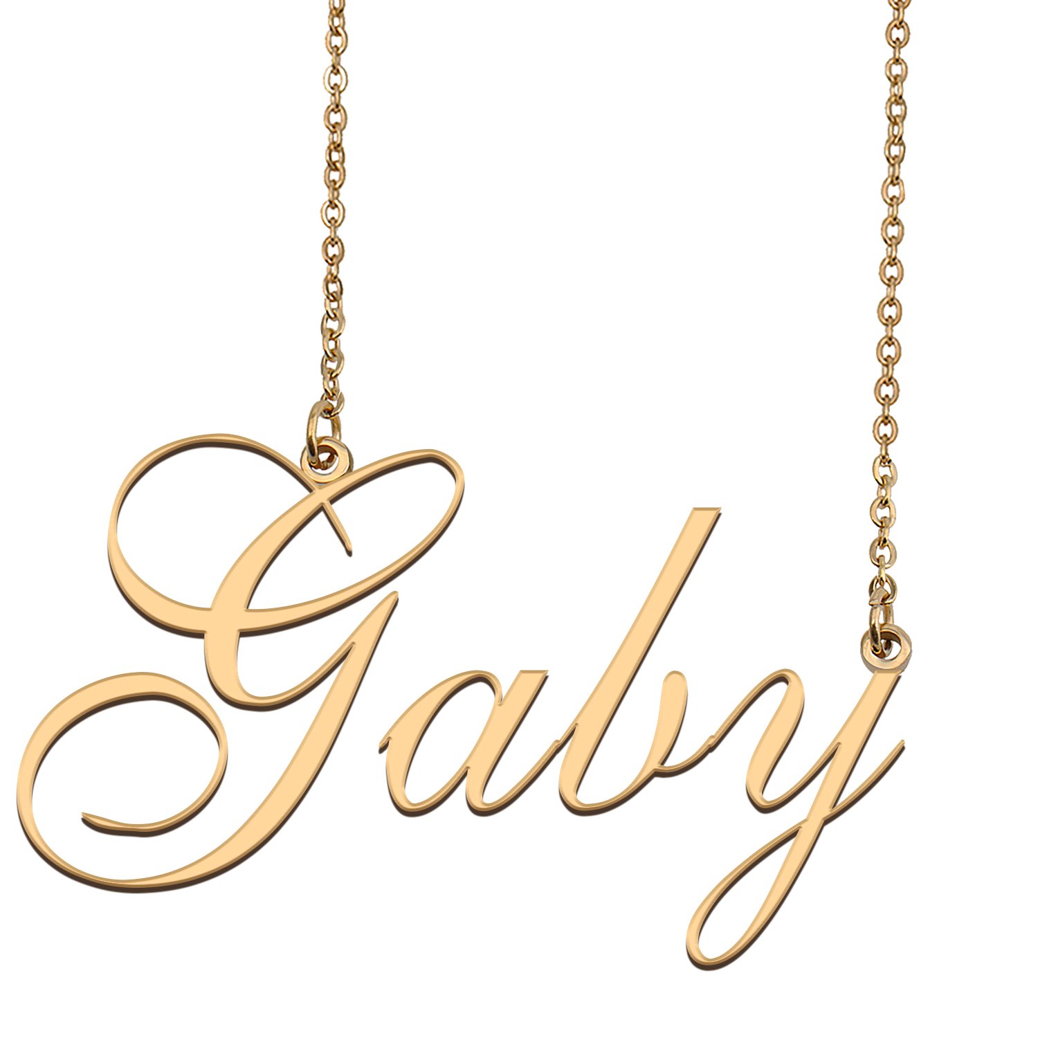 Personalized Stainless Steel Name Necklace Jewelry for Womens Kitzia